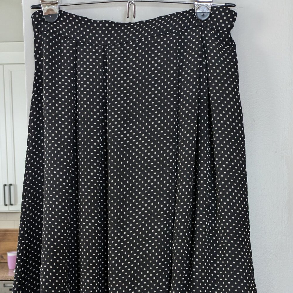 Polka dot skirt